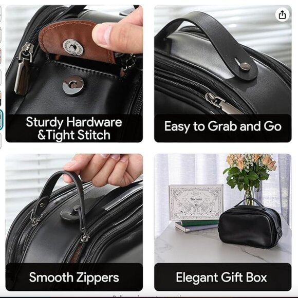 Travel Toiletry Bag with Gift Box. NEW - Picture 6 of 7